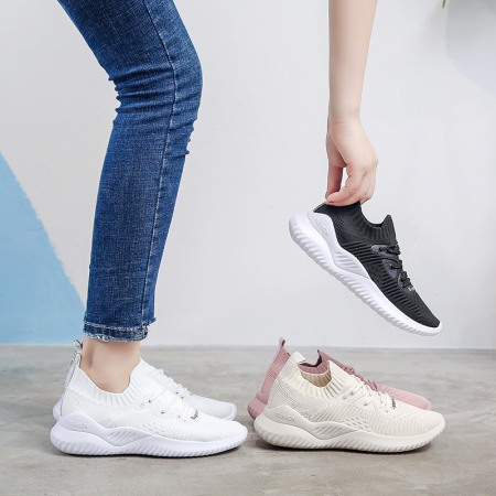 Spring New Sports Shoes Women's Breathable Female Sneakers Student Casual Running Shoes